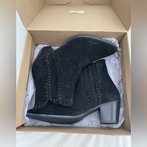 Coconuts by Matisse Black Suede‎ Willow Boots Women's Size 9M